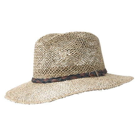 cappello reticolato largo