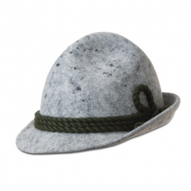 Cappello da montagna in feltro lana lavorato a mano firmato HUTTER