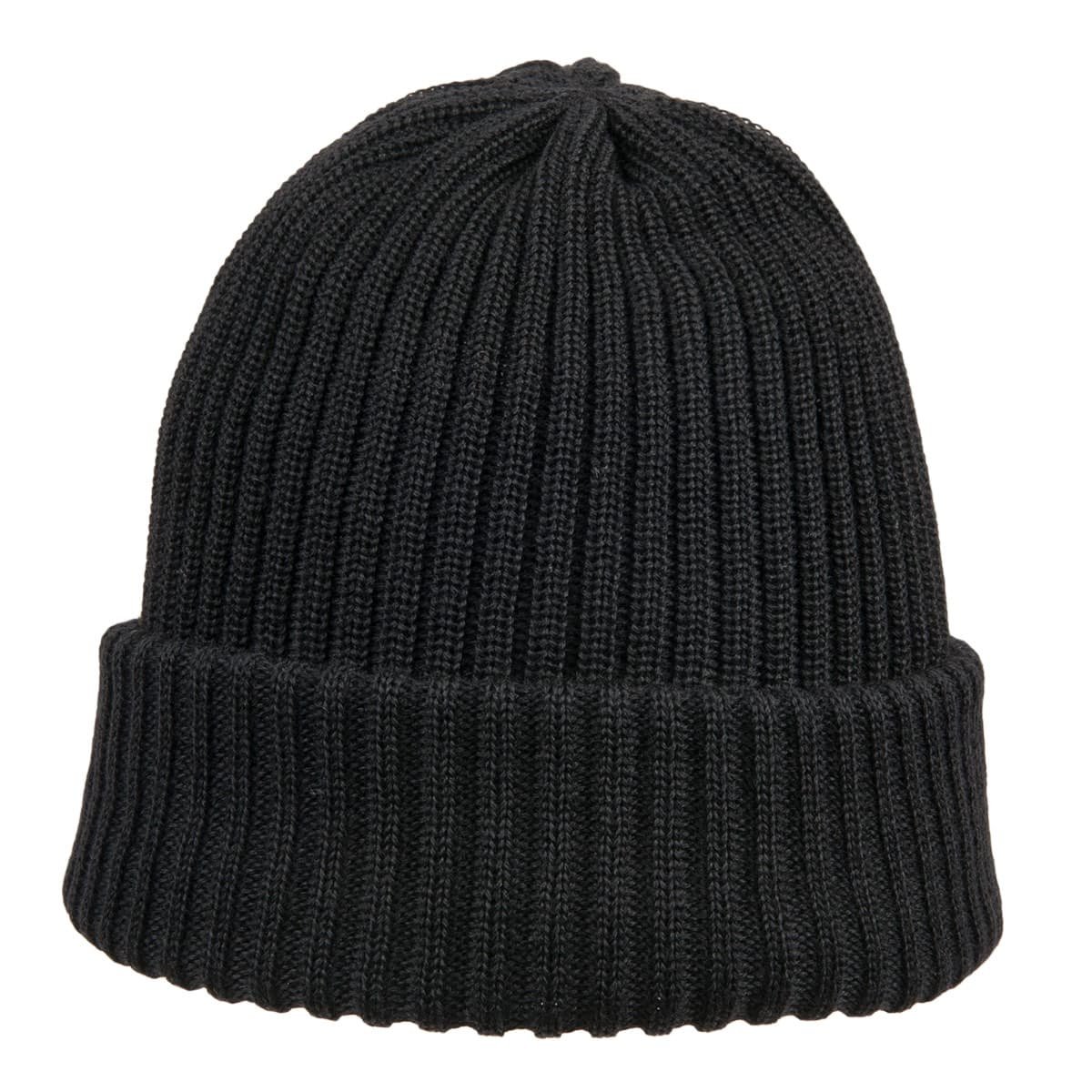 Cappello Invernale In Lana 100% Unbekannt – Nero, Taglia Unica Regolabile, Lavorato A Maglia Fine