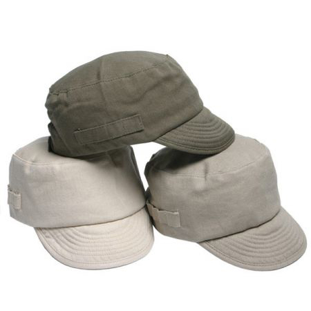 Sky Blue Visor Beanie Square Rib Knitted Flat Top Ski Castro - Foto 8