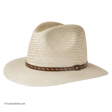 Cappello Da Cowboy Di Paglia – Falda Larga, Vuoto, Regolabile, Colore Caffè, Taglia Unica 56-58cm