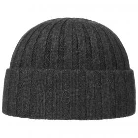 STETSON | cappello in maglia di 100 % cashmere con risvolto