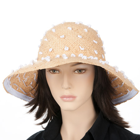 Cappello di paglia naturale cappello da donna cappello estivo cappelli ...
