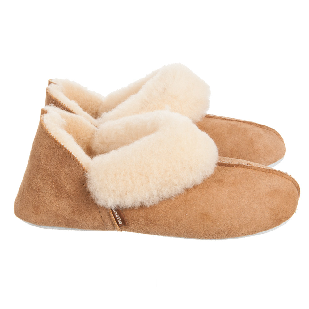 Pantofole firmate SHEPHERD in pelliccia d?agnello