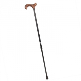 bastone telescopico nero