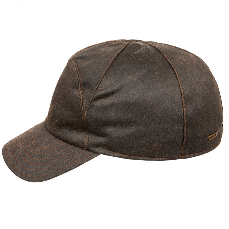 Stetson Cappello Aviatore Barnaco Wool Donna/Uomo - chapka Lapeer Ushanka con paraorecchie, Fodera Inverno Autunno/Inverno - XL (60-61 cm) Blu Scuro
