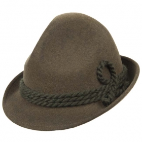 HUTTER | Cappello da caccia Bruno in feltro di lana arrotolabile