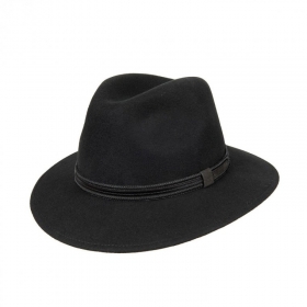 HUTTER | Cappello in feltro da viaggiatore a tesa larga