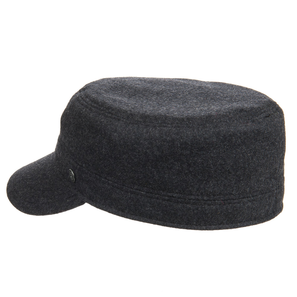 Plano Canvas Nubuk berretto con visiera firmato Stetson