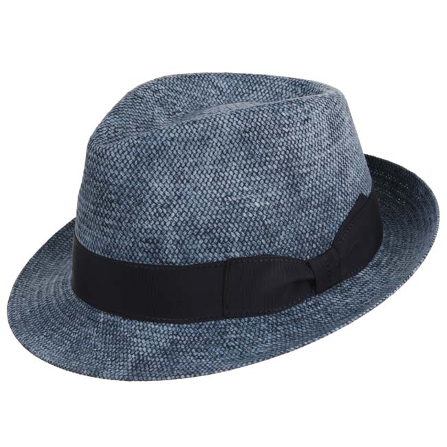 Trilby Feltro Gangster Cappello Fedora Uomo/Donna In Feltro - Stile Gangster Anni '20 Con Tesa Corta Cappello In Cotone Poliestere - Foto 2