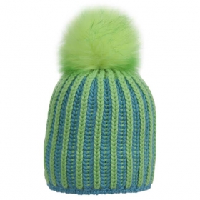 EISB�R | cuffia pompon in lana maglia