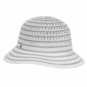 cappello cloche con brillantini