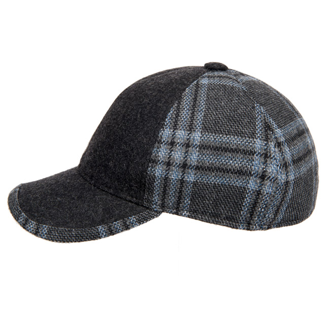 Coppola Uomo LIPODO 6 Panel - Mélange, Con Visiera E Fodera, Per Autunno/Inverno - Foto 9