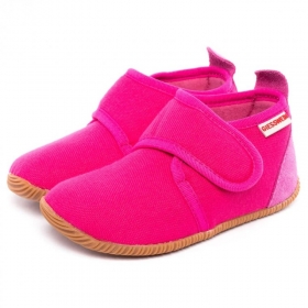 GIESSWEIN | pantofole baby in cottone con chiusura velcro