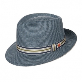 MAYSER | cappello estivo fedora RUBEN in misto lino