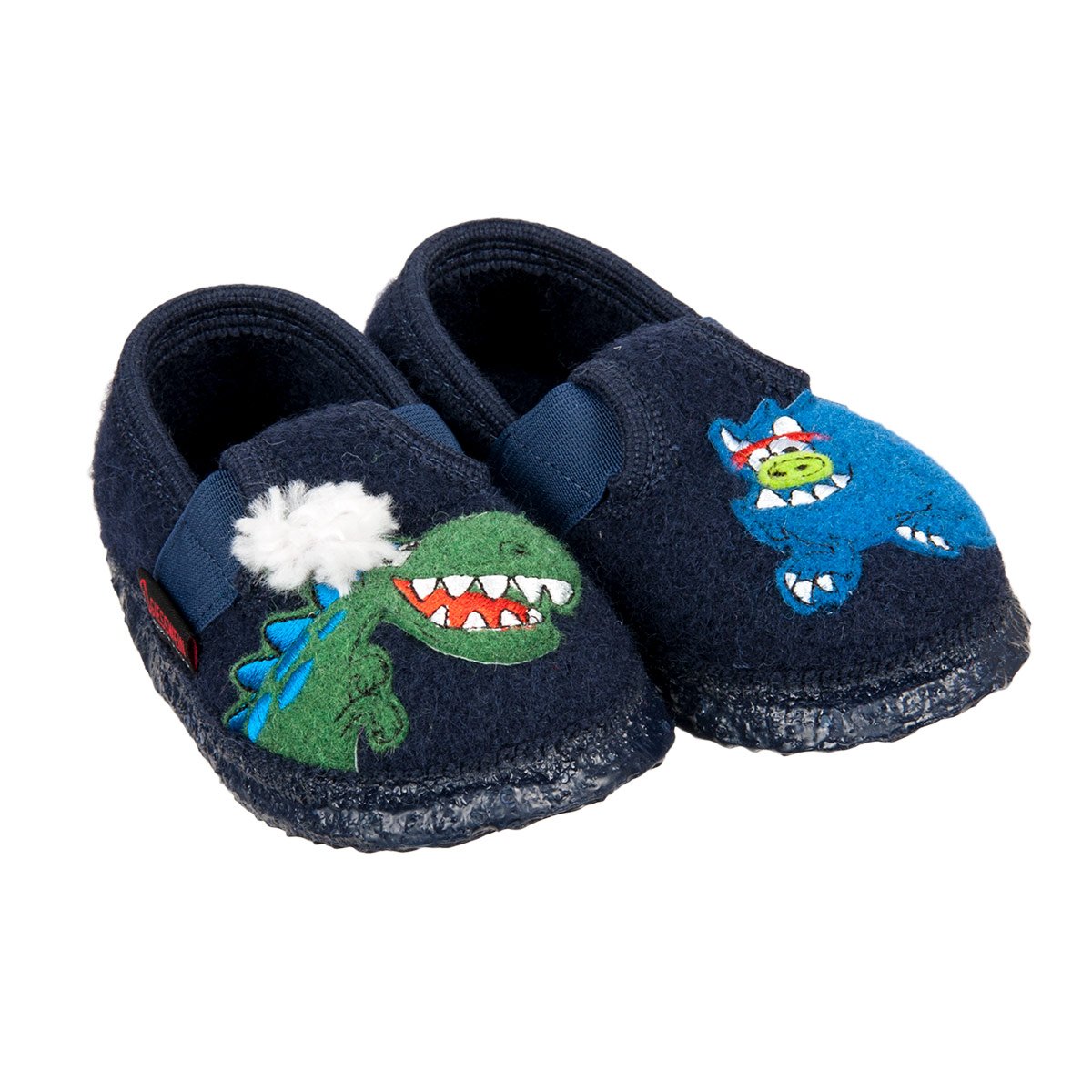 GIESSWEIN pantofole per bambini con motivo drago e monster