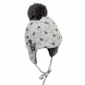STERNTALER | cuffia peruviana con pompon e lacci