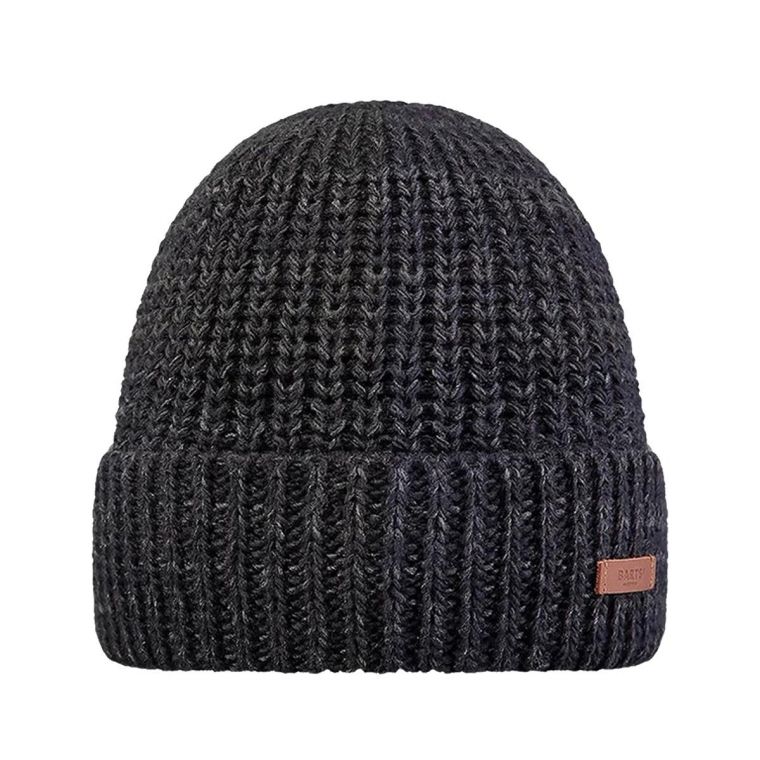 Barts Callac Beanie - Berretto Uomo In Lana Con Pompon E Fodera In Pile