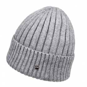 FASHION | berretto cuffia con risvolto in lana maglia con lurex