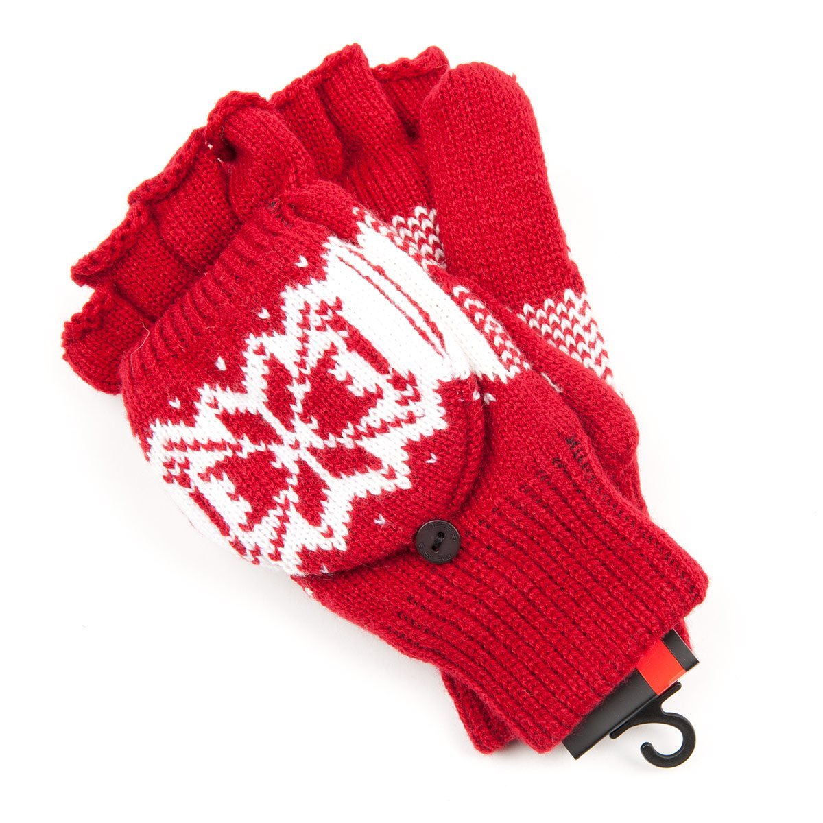 Kiiwah 2 Paia Di Guanti Senza Dita Invernali Termici Unisex, Guanti