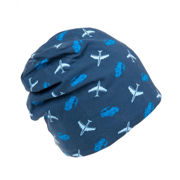 Sterntaler Cappellino A Cuffia Bimbo In Jersey Stampato Con Orecchie - Morbido E Vestibile, Primavera/Estate