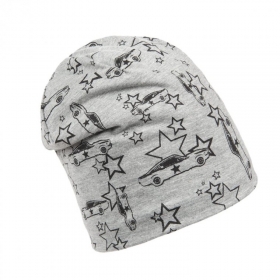 STERNTALER | cuffia bimbo Slouch Beanie con motivo macchine