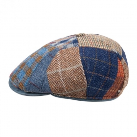 ALFONSO D\'ESTE | Cappello piatto Patchwork 5 pannelli
