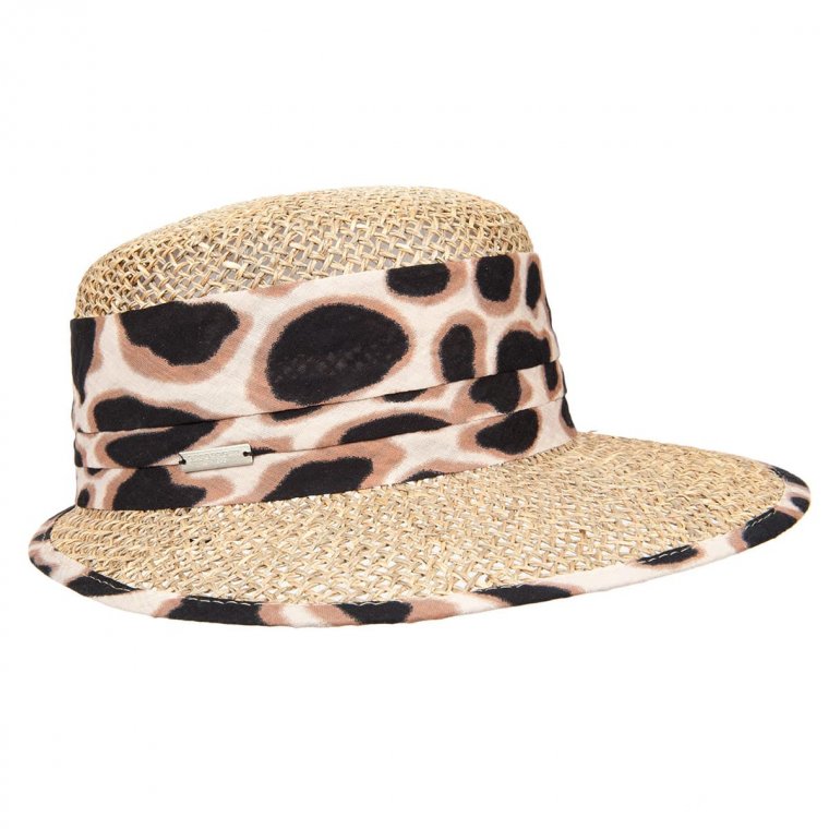 cappello di lana con visiera donna