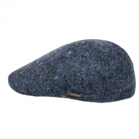 STETSON | Berretto piatto a sei pannelli 100% lana