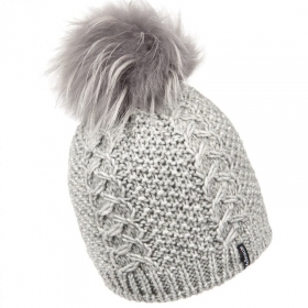McBEANIE | CUFFIA LANA POMPON VOLPE