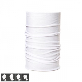 TUBO BANDANA TINTA BIANCO