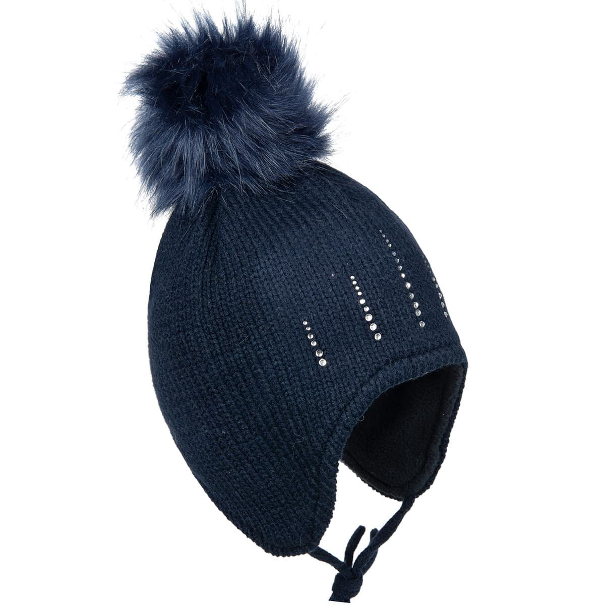 maximo Mini cappellino da ragazza, con chiusura in, Bianco