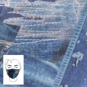 MASCHERINA MULTIUSO ADULTO CON FILTRO SOSTITUIBILE