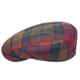 STETSON | Cappello da pilota in lana vergine a quadri