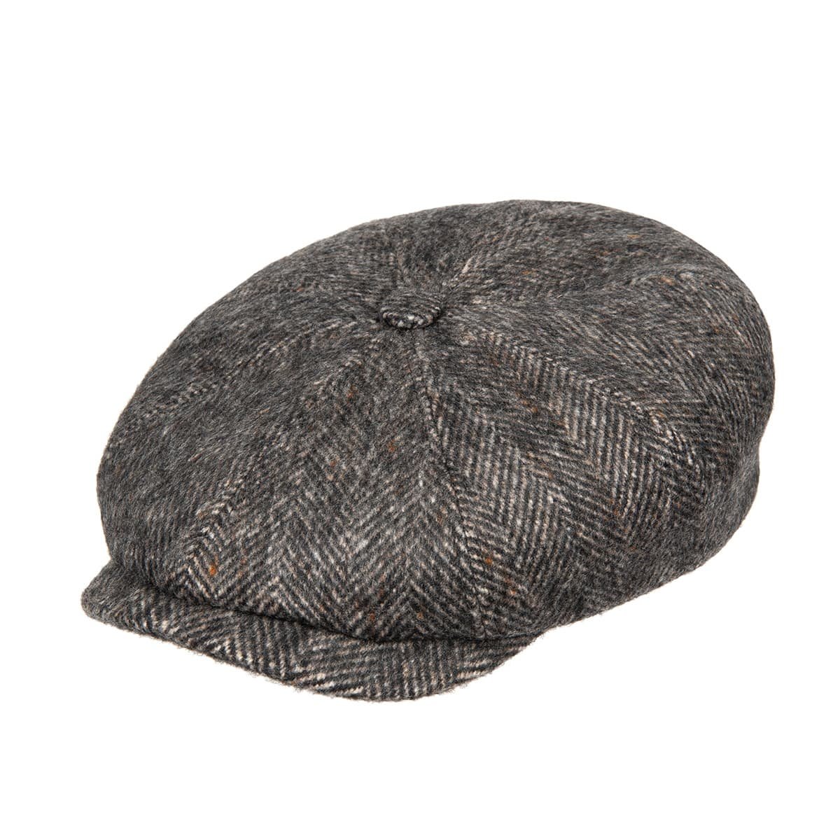 Stetson Coppola Hatteras Bright Spots Uomo In Cachemire E Seta Fodera Visiera Made In EU