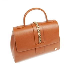 GRANADILLA | Borsa in pelle 29x13x20cm con catena dorata