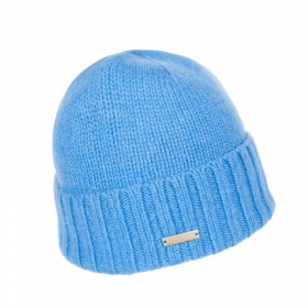 SEEBERGER | Berretto in cashmere con risvolto unisex
