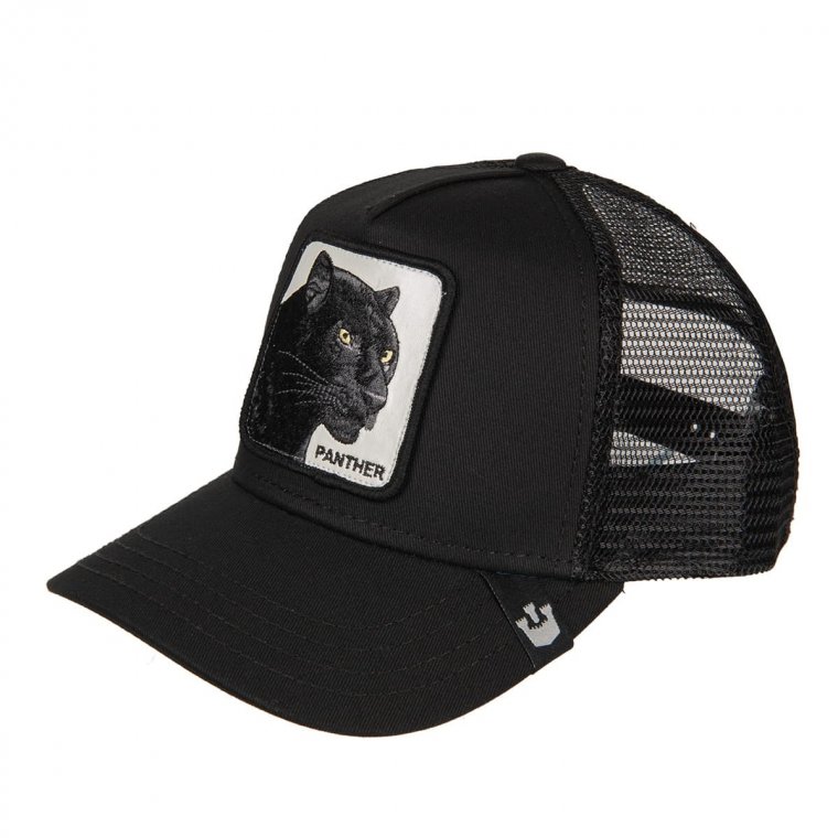 Cappello da papà con pantera ricamata, berretto da baseball