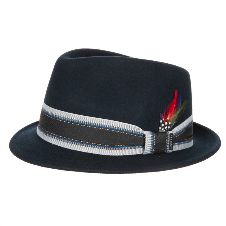 Cappello In Lana Colour Degrade Trilby By Stetson - € 149,00 - Foto 4