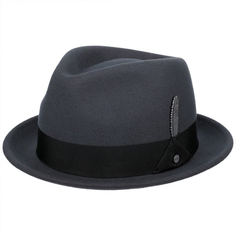Stetson Elkader Cappello Trilby Donna/Uoo - Da Uoo Fedora Con Nastro - Foto 9