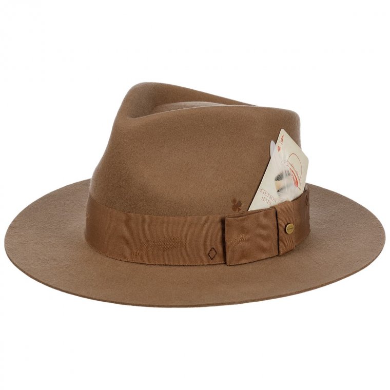 Cappello Feltro Di Pelo Penn Fedora By Stetson - € 139,00 - Foto 3