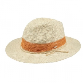 BARTS | Cappello di piume da donna lavorato a maglia in look bicolore