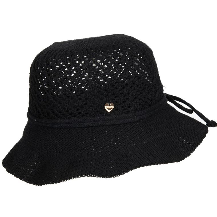 HATSHOW Cappello Snapback In Denim Di Cotone Con Ricamo Pesce Dorato E Logo Metallico, Taglia L-XL, Unisex - 3