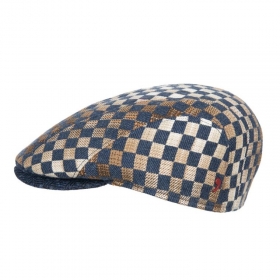 ALFONSO D\'ESTE | Berretto piatto da uomo in misto cotone