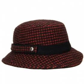ALFONSO D\'ESTE | Cappello da pesca da donna a secchiello in lana vergine
