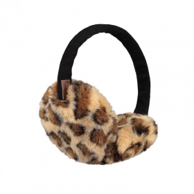 BARTS | Eleganti scaldaorecchie con stampa animalier in morbida pelliccia sintetica