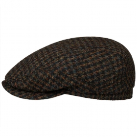 STETSON | Berretto piatto da uomo 100% lana vergine