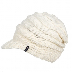 McBEANIE | Cappello da donna in maglia con visiera fissa