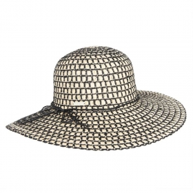 SEEBERGER | Cappello floscio in fibra di carta colorata