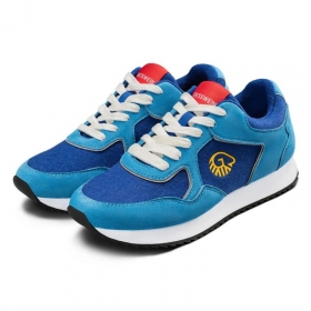GIESSWEIN | Scarpe Retro Runner Merino da uomo in colore blu reale
